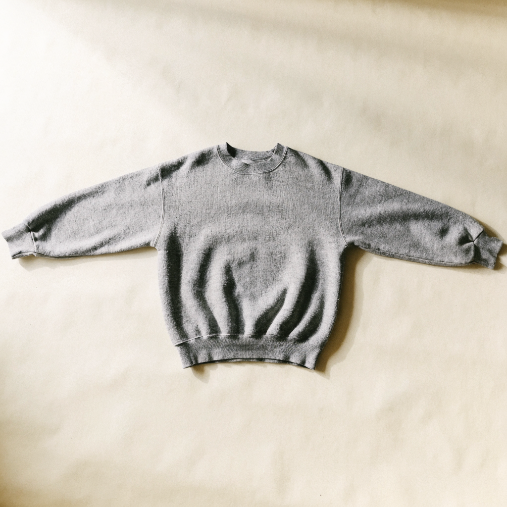 Vintage Wildcats crewneck flat lay