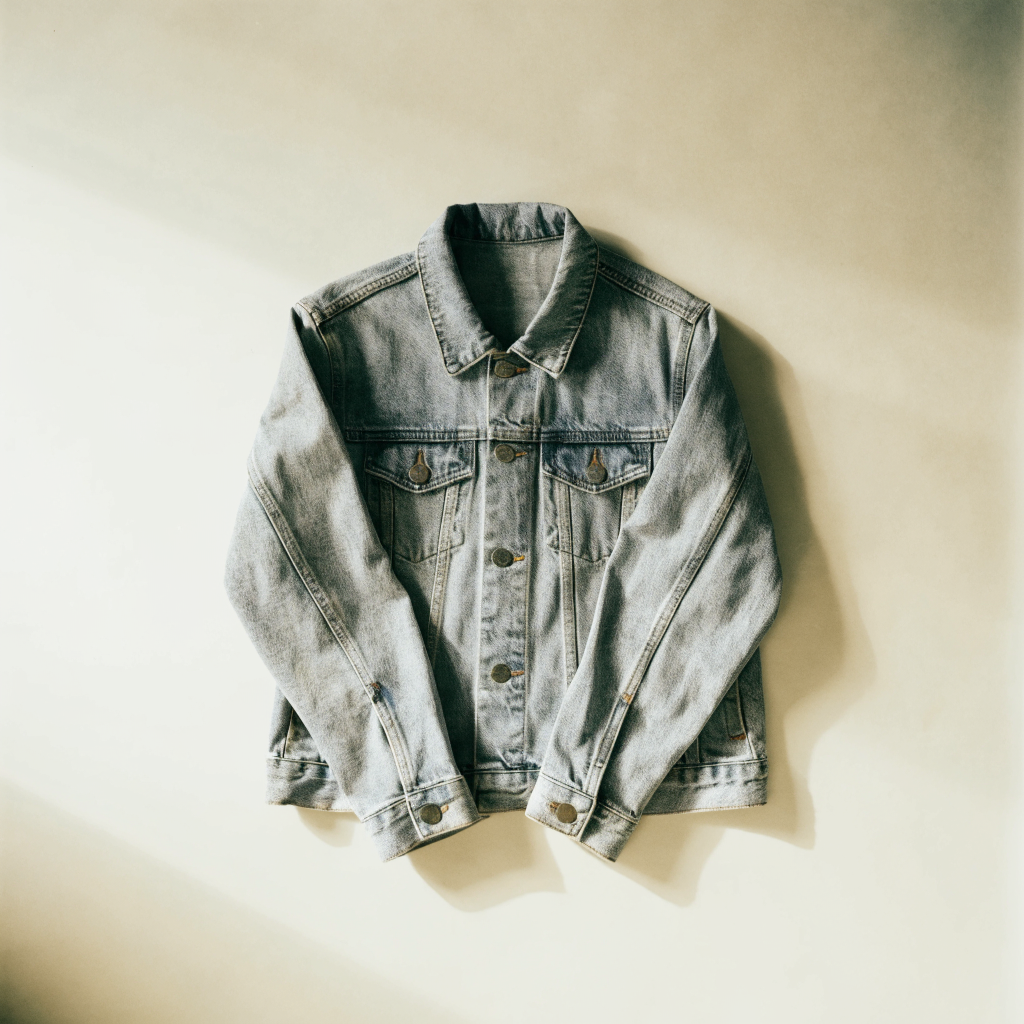 Denim work jacket, worn once
